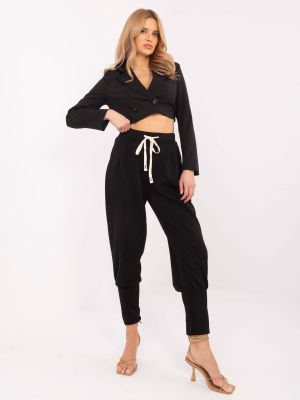 Pantaloni dama negru - pantaloni