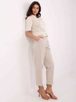 Pantaloni dama bej - pantaloni