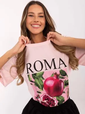 Top dama roz - tricouri, topuri