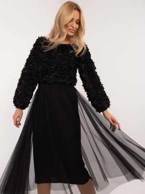 Fusta dama evazata negru - fuste