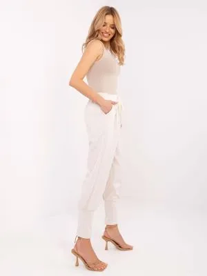 Pantaloni dama bej - pantaloni