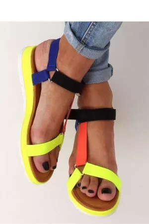 Sandale dama colorat Inello - sandale dama