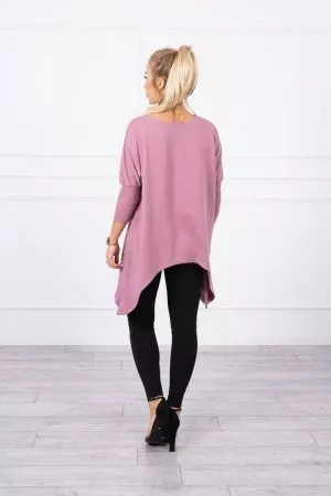 Bluza dama supradimensionata  roz - bluze