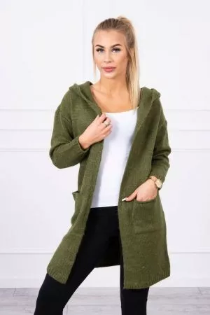 Cardigan dama verde - cardigane