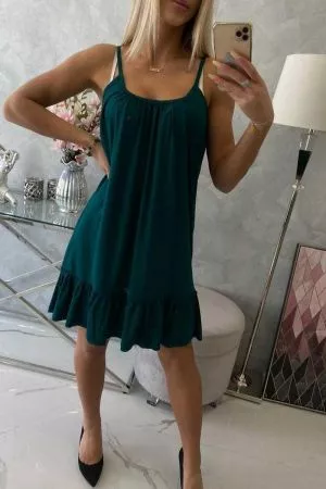 Rochie de zi verde - rochii de zi