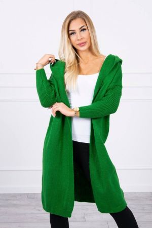 Cardigan dama verde - cardigane