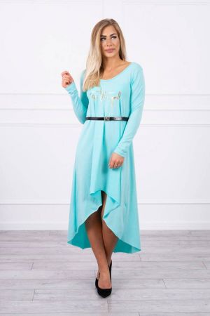 Rochie de zi albastru - rochii de zi