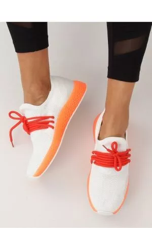 Pantofi sport dama portocaliu Inello - pantofi sport dama, tenisi dama