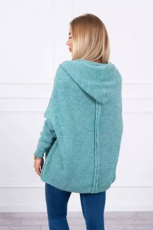 Cardigan dama albastru - cardigane