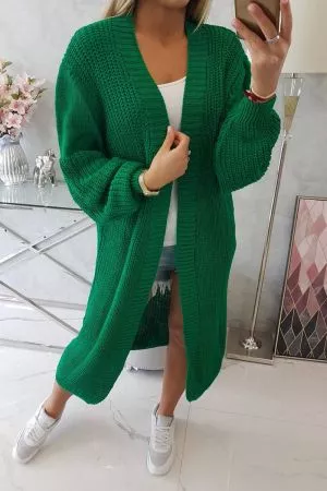 Cardigan dama verde - cardigane