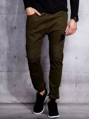 Pantaloni barbati verde - pantaloni