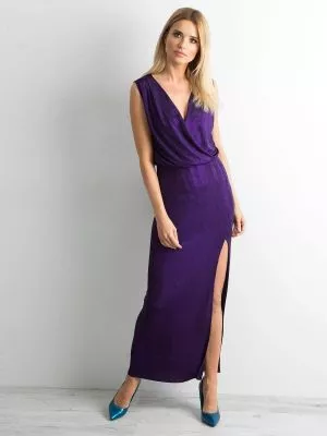 Rochie de seara violet Kassandra - rochii de seara