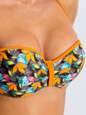 Costum de baie portocaliu - costume de baie