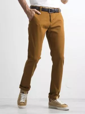 Pantaloni barbati maro - pantaloni
