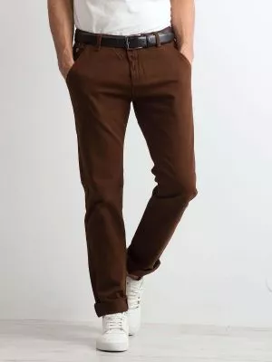 Pantaloni barbati maro - pantaloni