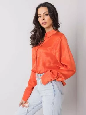 Camasa dama lunga portocaliu - camasi