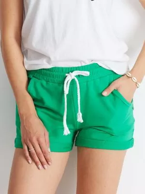 Pantaloni scurti dama verde - pantaloni scurti