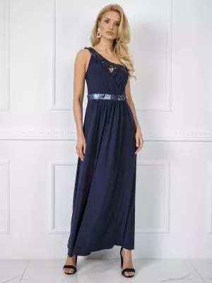 Rochie de seara bleumarin Olivia - rochii de seara