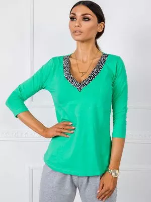 Bluza dama verde - bluze
