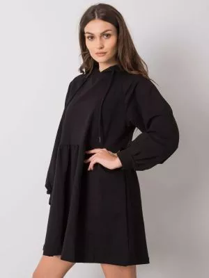 Rochie de zi casual negru - rochii de zi