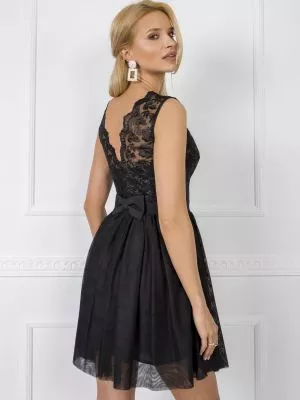 Rochie de cocktail negru Natalie - rochii de ocazie