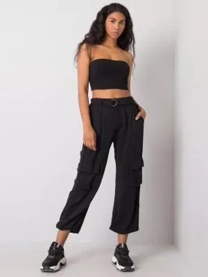 Pantaloni dama negru - pantaloni