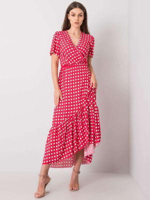 Rochie de zi casual rosu - rochii de zi