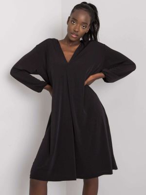 Rochie de zi casual negru - Rochii de zi