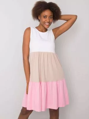 Rochie de zi roz - rochii de zi