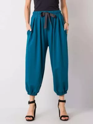 Pantaloni trening dama verde - pantaloni