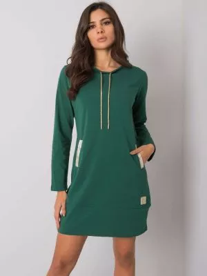 Rochie de zi casual verde - rochii de zi