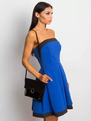 Rochie de cocktail albastru Andrea - rochii de ocazie