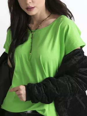 Top dama verde - tricouri, topuri