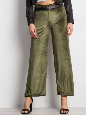 Pantaloni dama verde - pantaloni