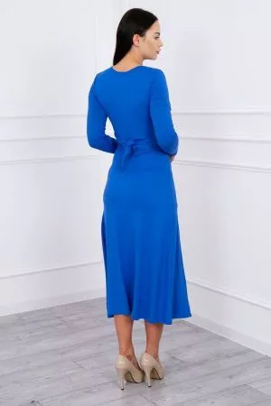 Rochie de zi albastru - rochii de zi