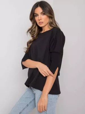 Bluza dama basic negru - bluze