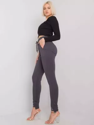 Pantaloni trening dama gri - pantaloni