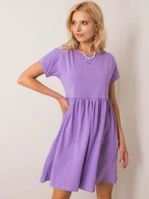 Rochie de zi supradimensionata violet - rochii de zi