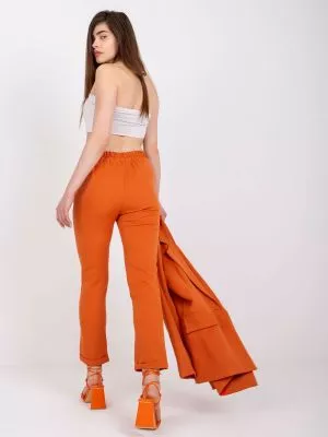 Pantaloni dama portocaliu - pantaloni