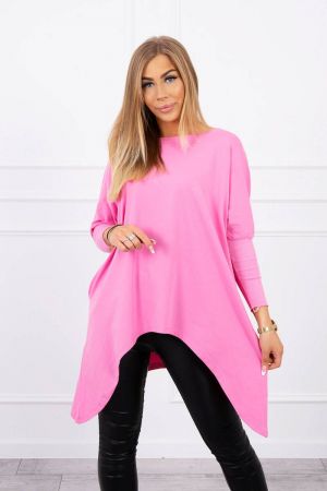 Bluza dama supradimensionata  roz - bluze