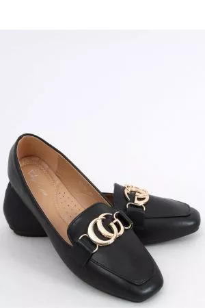 Mocasini dama negru Inello - mocasini dama