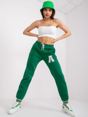 Pantaloni trening dama verde - Pantaloni