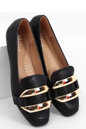 Mocasini dama negru Inello - mocasini dama