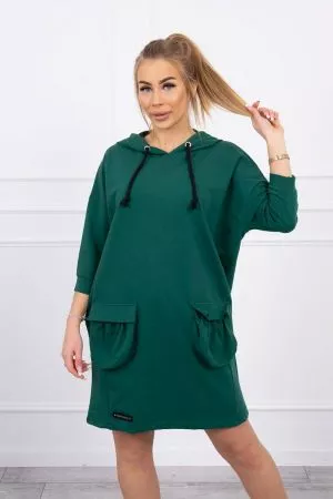 Rochie de zi verde - rochii de zi