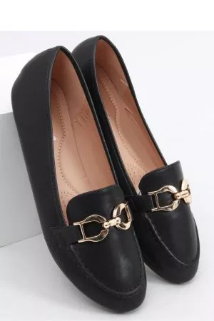 Mocasini dama negru Inello - mocasini dama