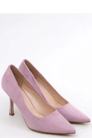 Pantofi cu toc violet Inello - pantofi cu toc