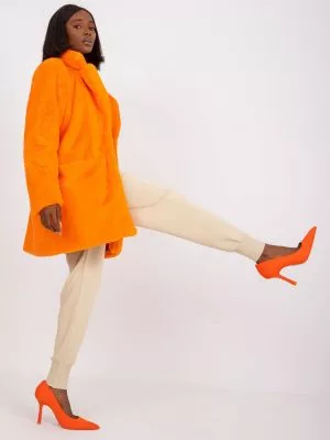 Palton dama portocaliu - paltoane