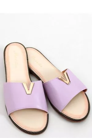 Papuci dama violet Inello - papuci dama