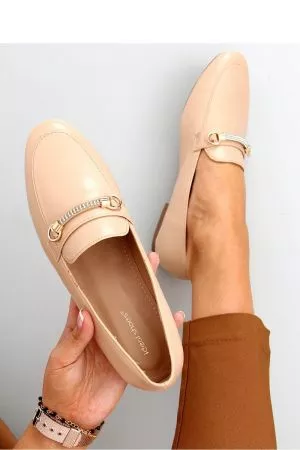 Mocasini dama bej Inello - mocasini dama