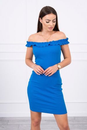 Rochie de zi albastru - rochii de zi